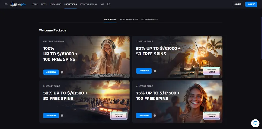 Lucky Vibe Casino